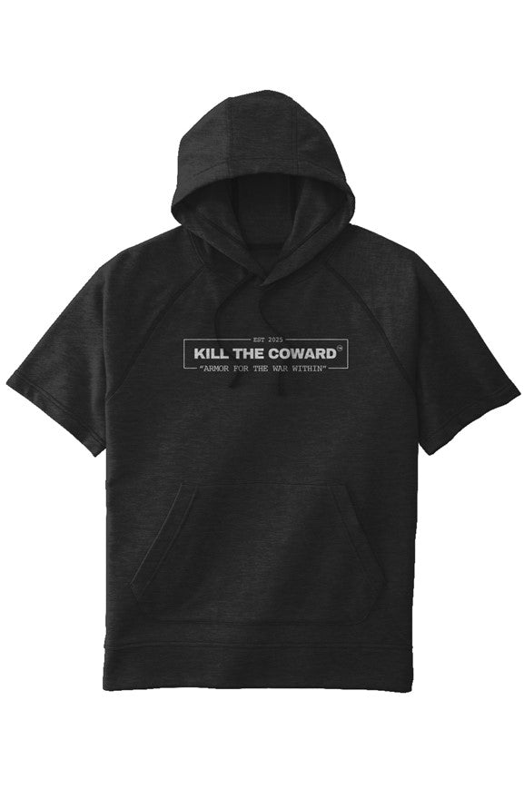Comfort/Coffin - Tri-Blend Fleece  S/S Hooded Pull