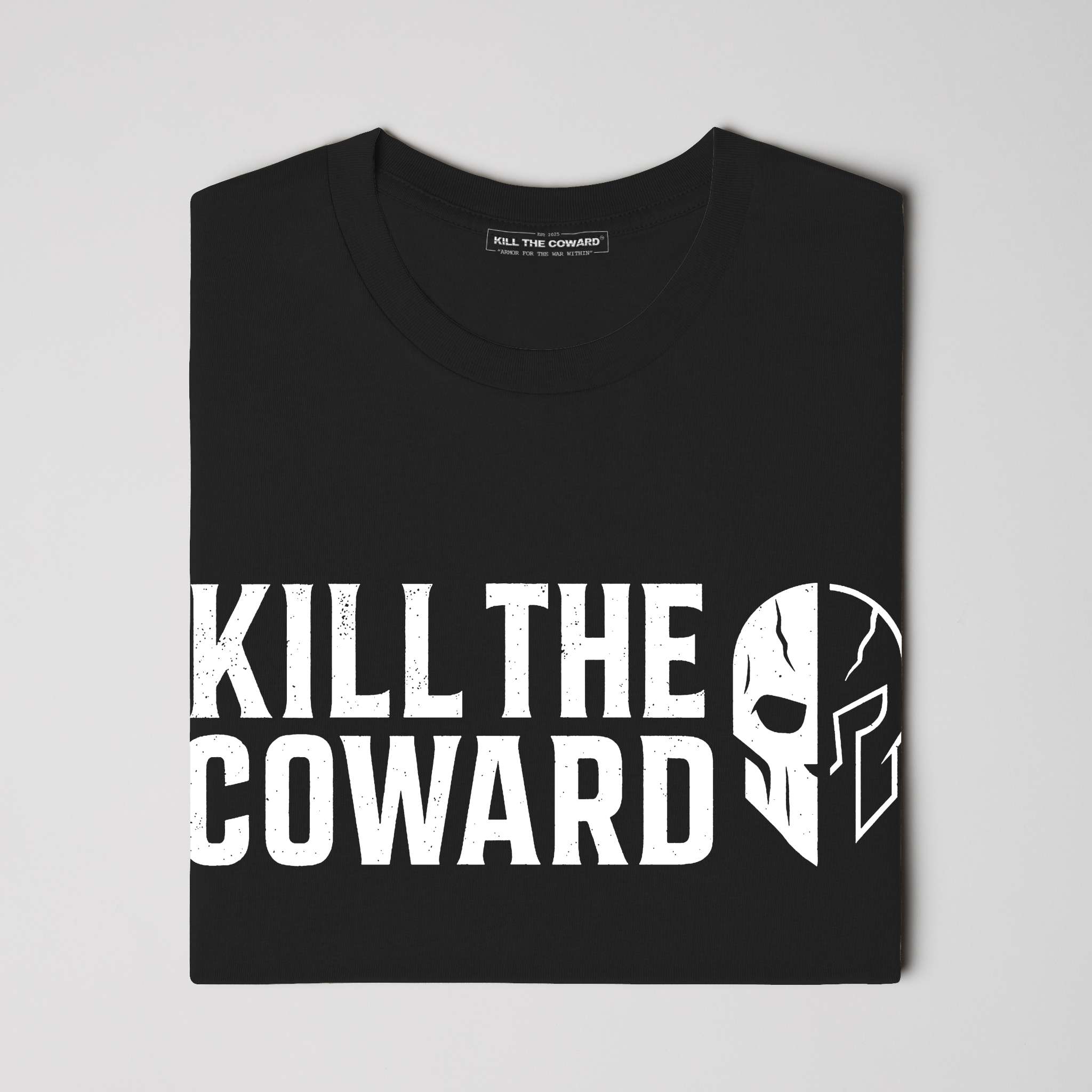 &amp;quot;Kill The Coward Front Logo&amp;quot; - Light Tee